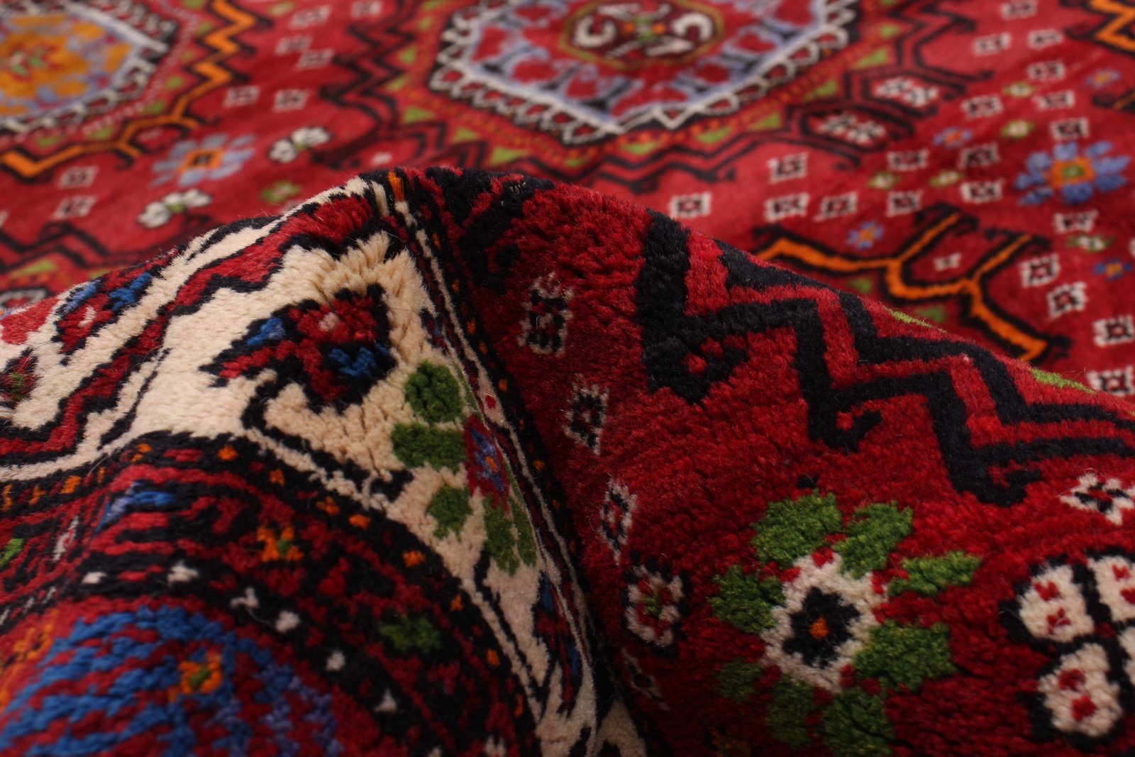 Traditional Vintage Hand-Knotted Area Rug 5’5″ x 9’9″ Oriental Wool Carpet