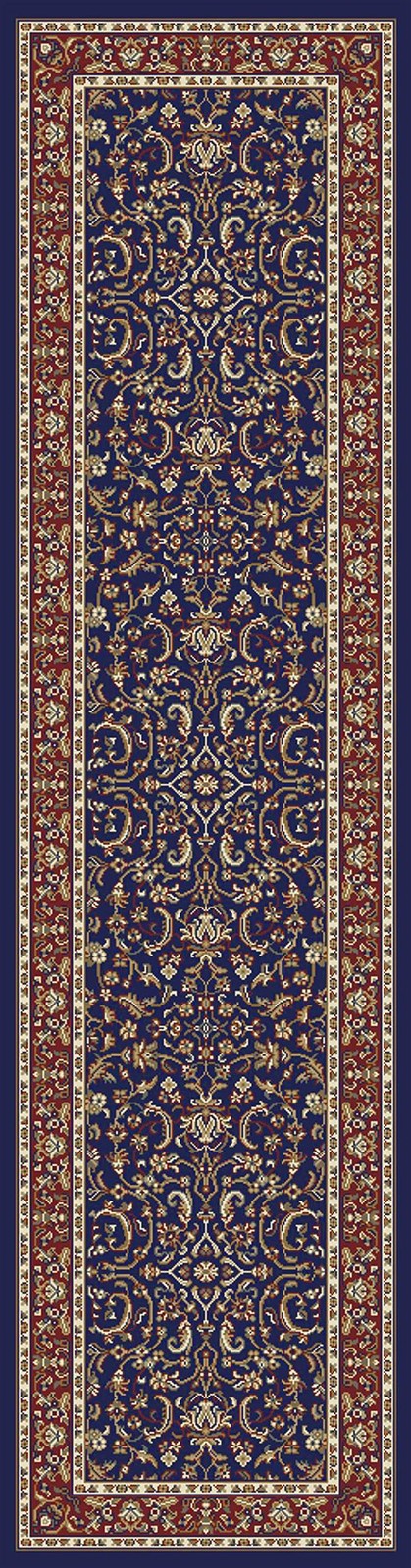 Radici USA Noble Traditional Oriental Floral 2’2″ x 8′ Rectangular Polypropyl…