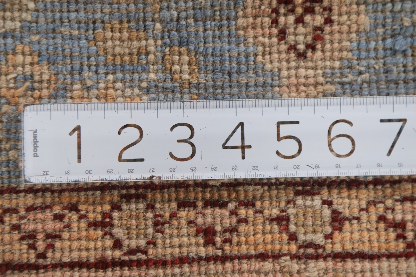 Handmade Oushak Accent Rug 3′ 0” X 2′ 0” ft. Vegetable Dye Hallway Wool Carpet