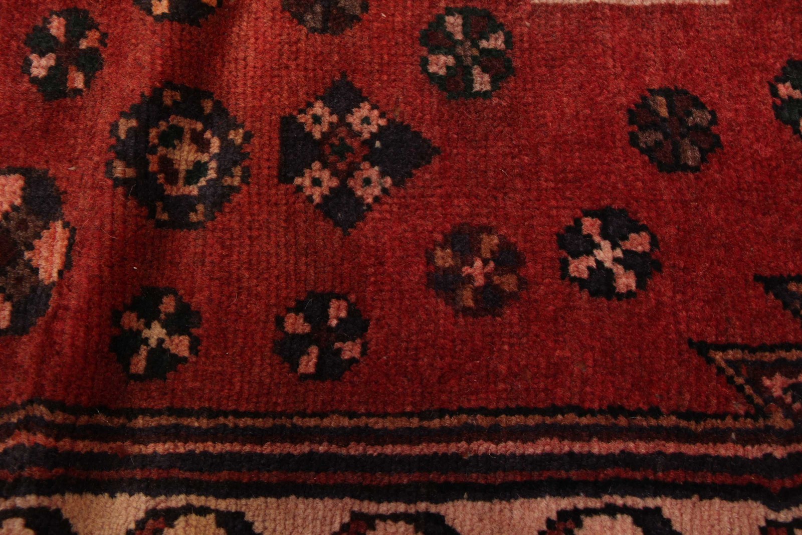 3’3″ x 10’7″ Vintage Hand-knotted Runner Rug Traditional Oriental Wool Carpet