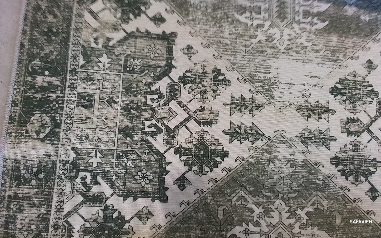 DARK SAGE IVORY 2′-6″ x 16′-0″ Flaw in Rug, Reduced Price 1172787483 TSN102F-216