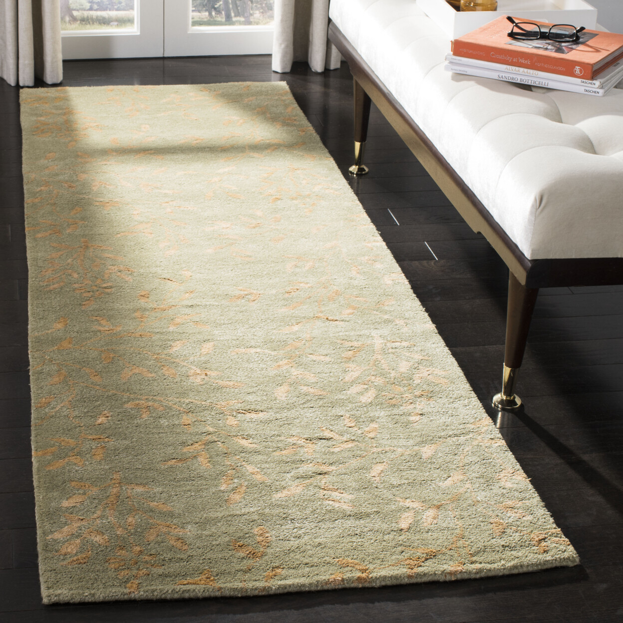 SAFAVIEH Soho SOH418C Handmade Beige / Orange Rug