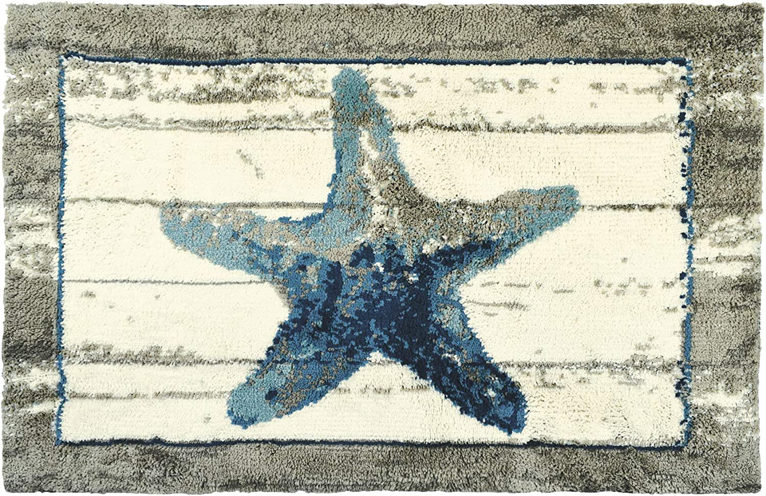 Driftwood Starfish 22 x 34 Indoor Lanie Loreth Accent Area Rug Mat Homefires