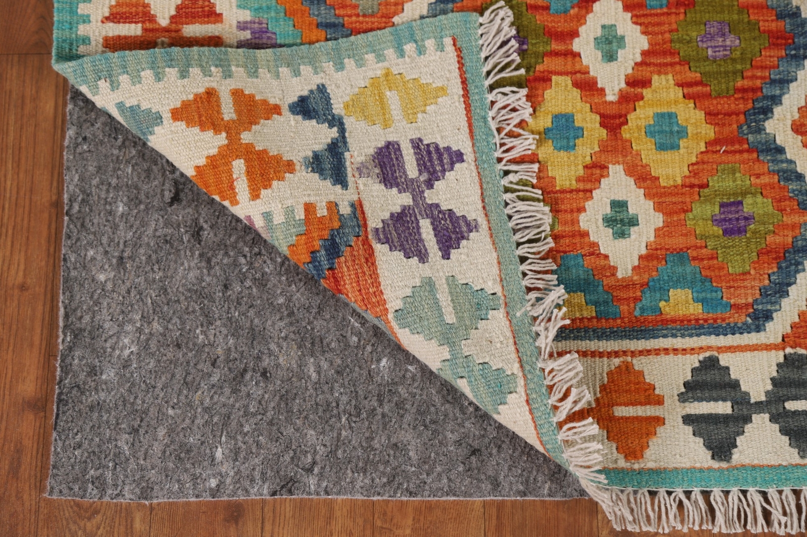 Tribal Nomadic-inspired Reversible Kilim Kelim Flatweave Rugs 4×6 ft