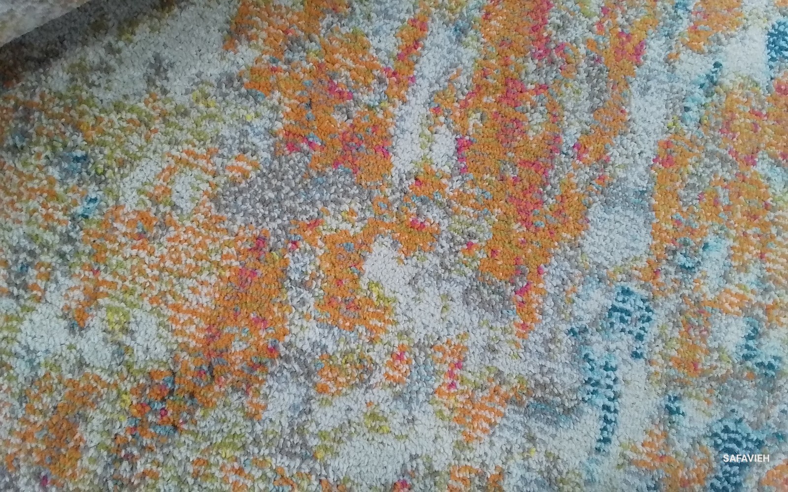 GREY TURQUOISE 9′-0″ x 12′-0″ Back Stain Rug, Reduced Price 1172781106 MAD460G-9