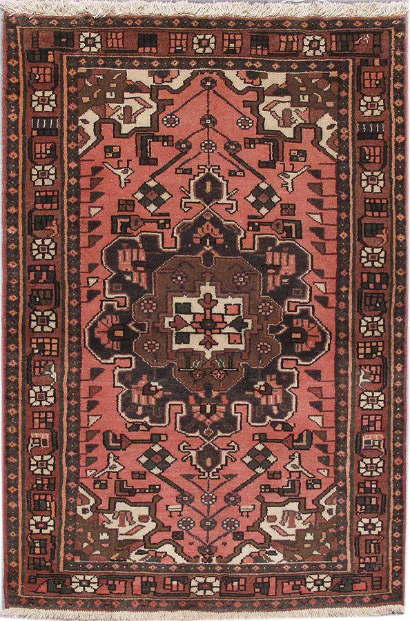 3 x 5 Perrsian Tribbal Hamadan Rug #PIX-82715