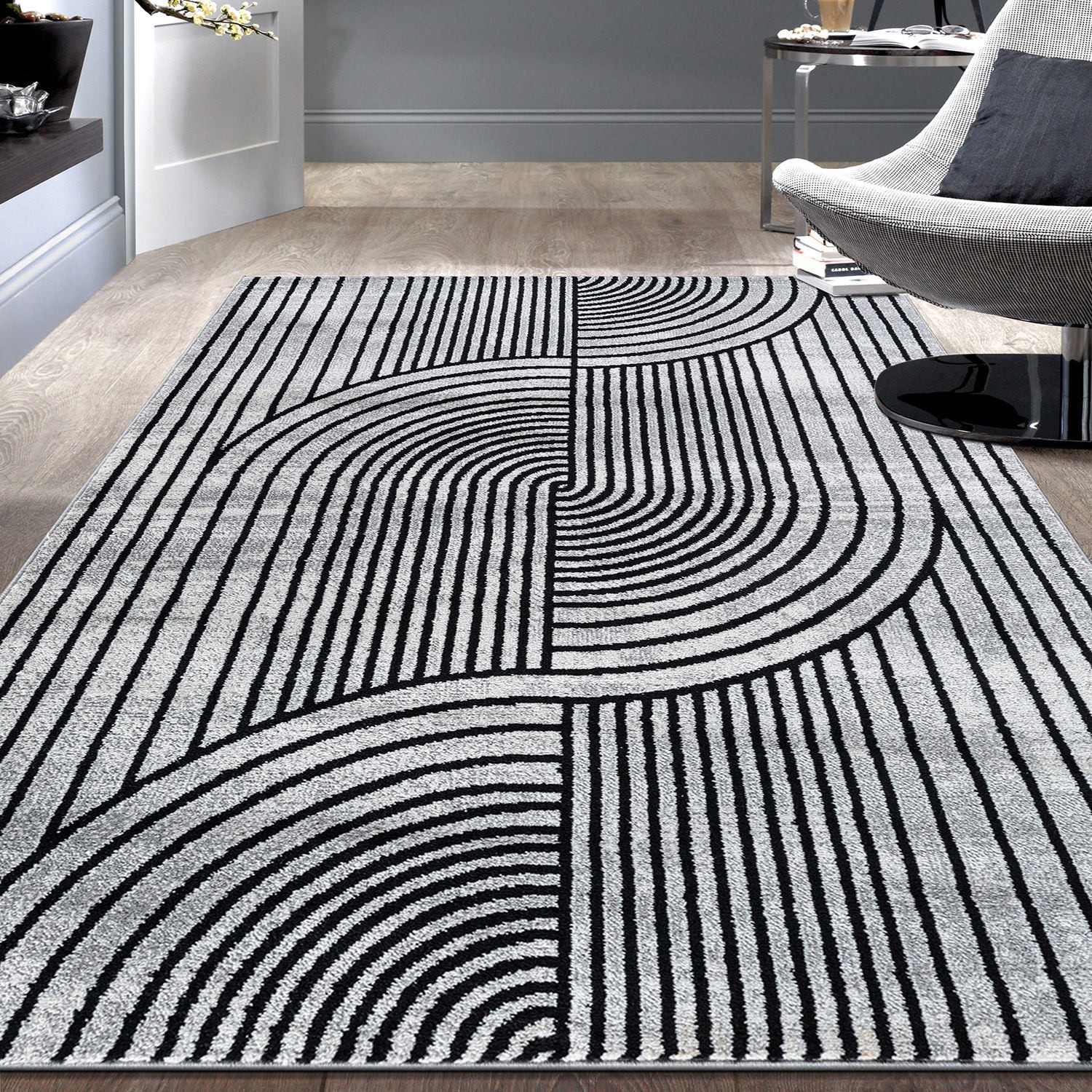 Rugshop Rugs Modern Arch Knot Design Area Rug Dining Room Rug Turkish Rugs 5×7