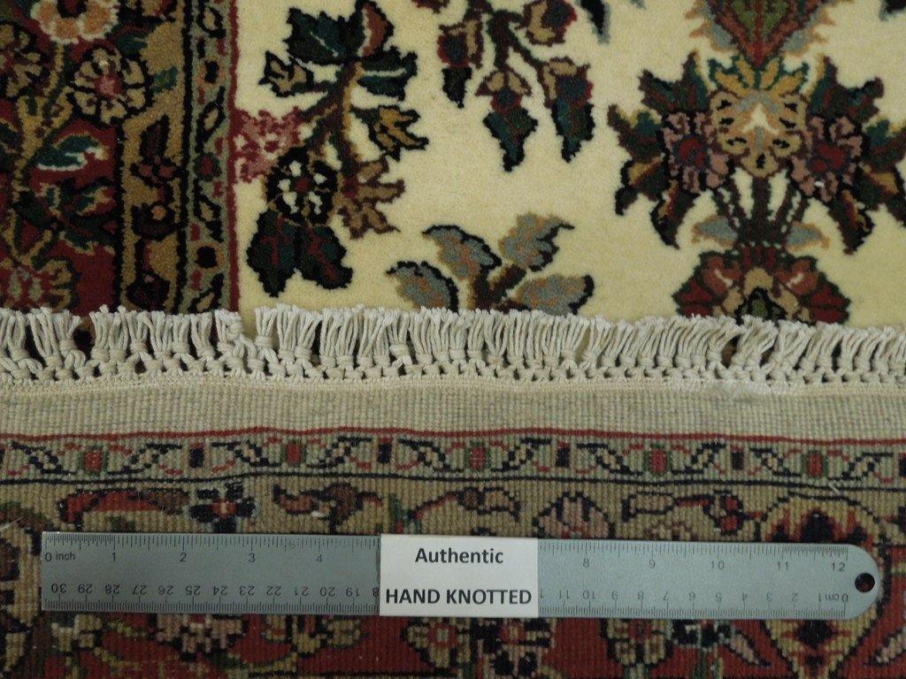 3×10′ Saroukk Runner Ivory Wool Rug 19784