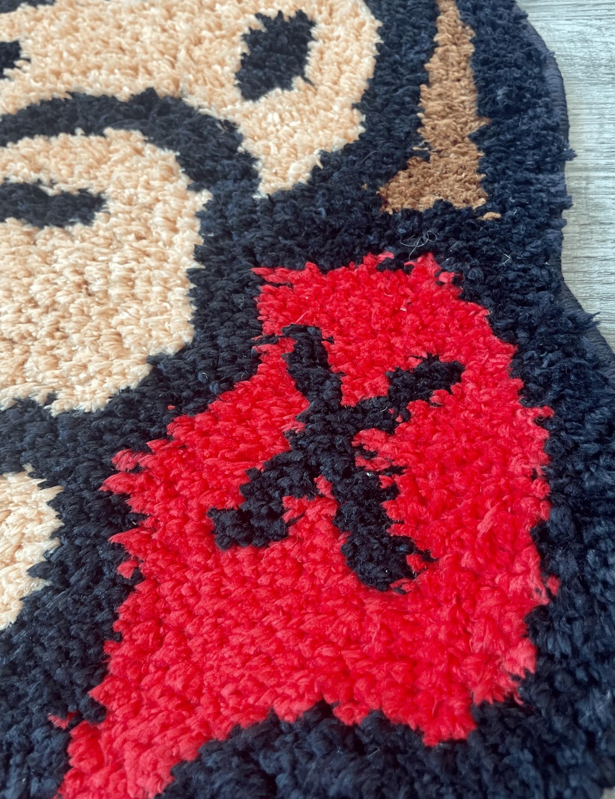 Baby Milo BAPE Rug – X Kawed decor – Handmade & Premium- 30in W * 20in L (75*…