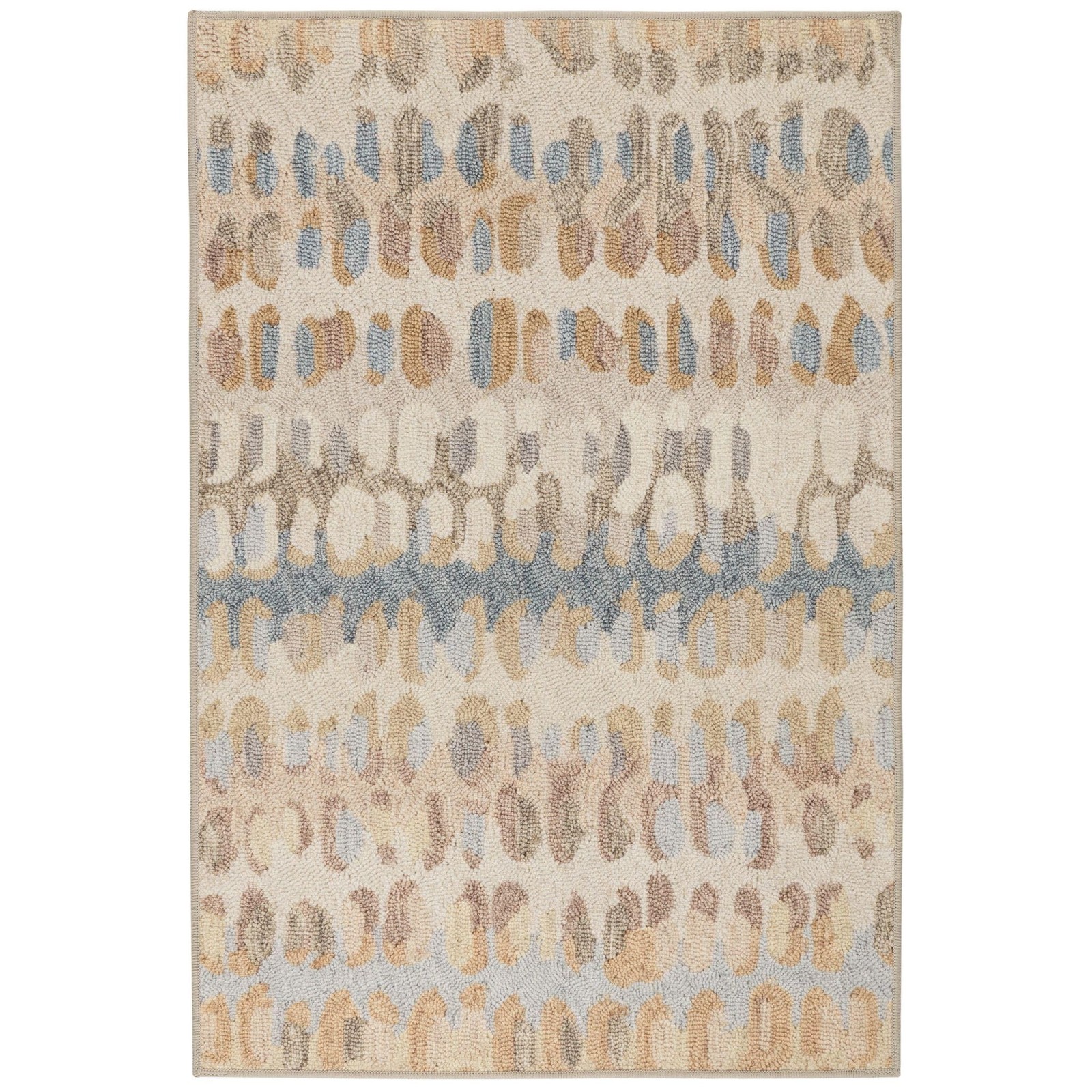 Dash & Albert Paint Chip Washable Area Rug – Runner – 2.5′ x 8′ – Modern Geometr