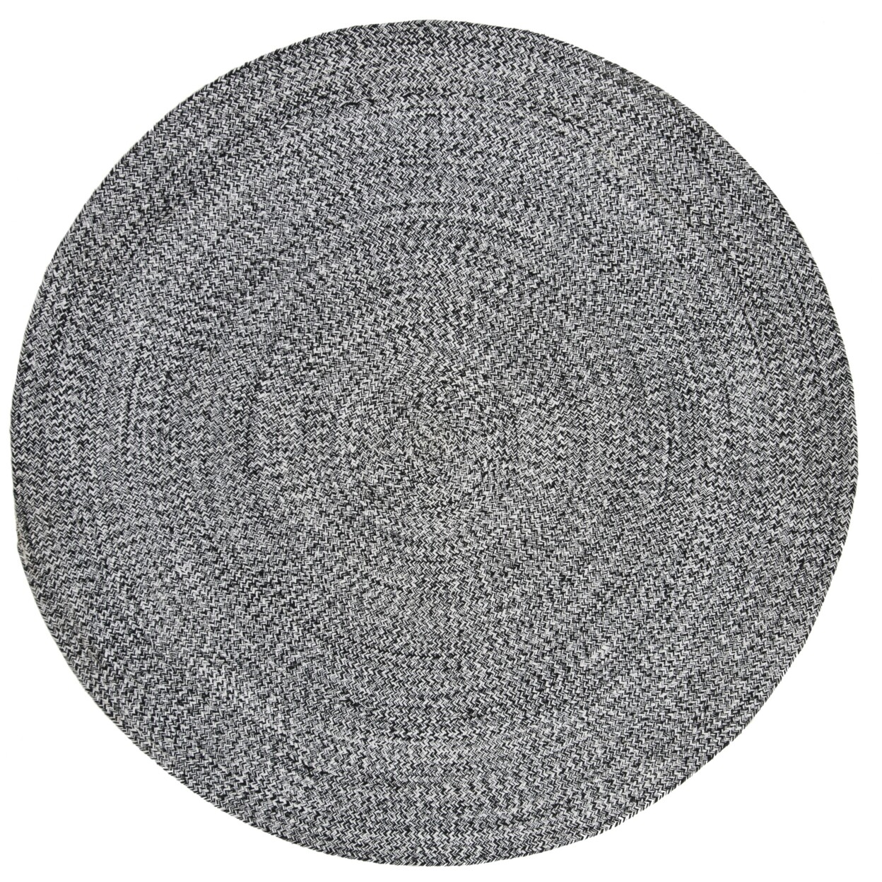 SAFAVIEH Braided BRD256C Handwoven Ivory / Black Rug