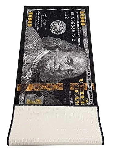 Money Rugs 100 Dollar Bill Area Rug Door Mat Runner Living Room Bedroom Decor
