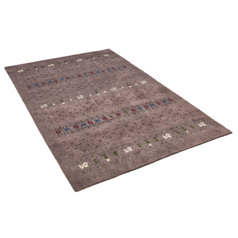 Hand Knotted Loom Silk Mix Area Rug Contemporary Light Brown BBH Homes BBLSM585