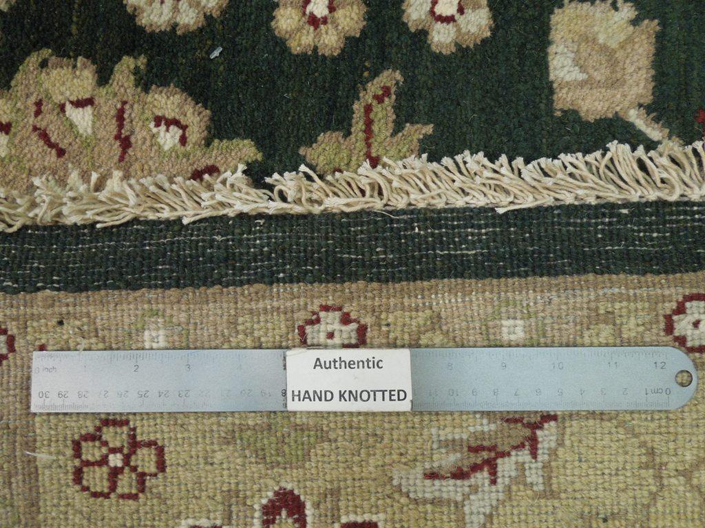 9×12′ Pine Green Agra 8/8 Quality Rug 20439