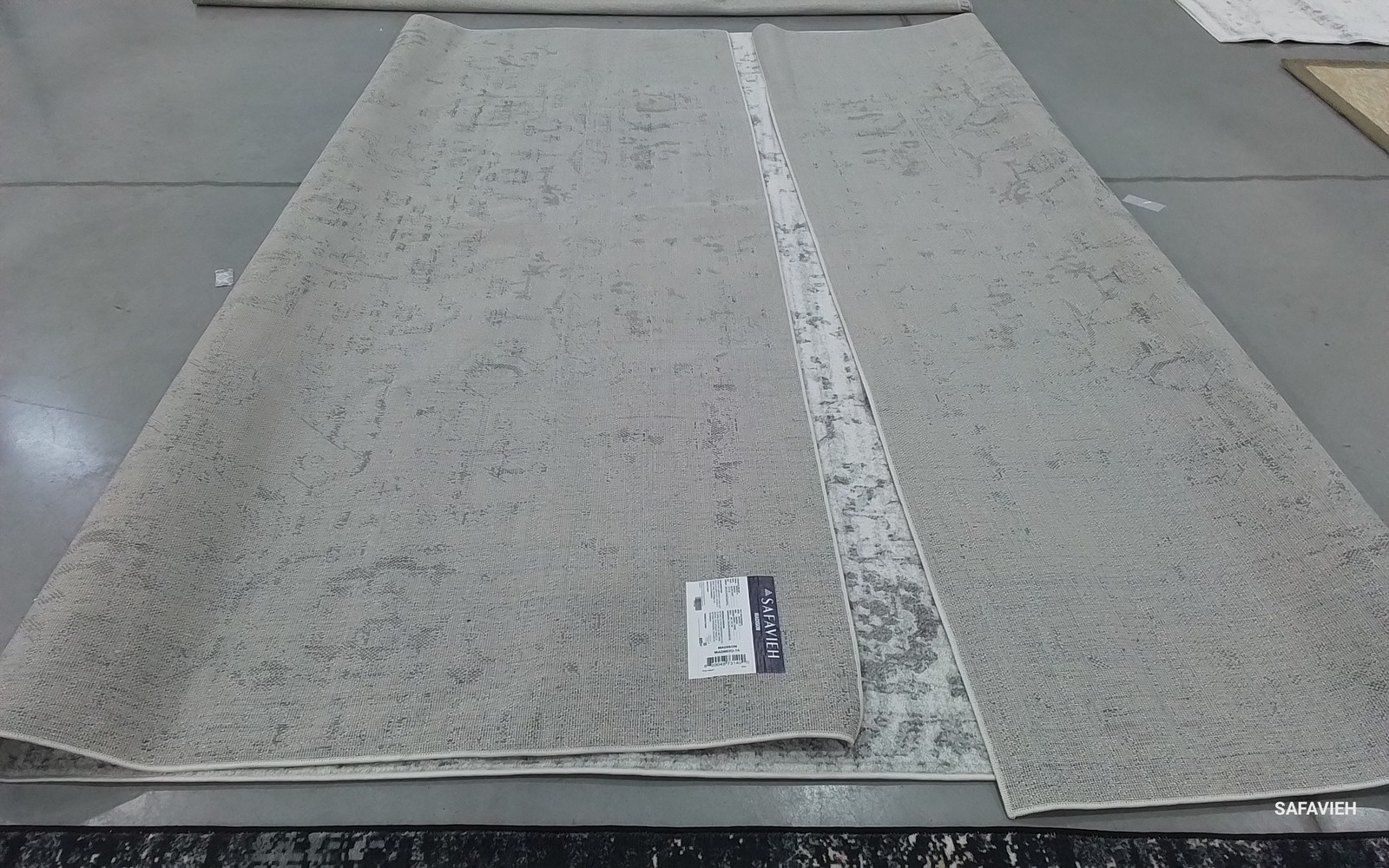 SILVER / IVORY 10′-0″ x 14′-0″ Flaw in Rug, Reduced Price 1172791235 MAD603G-10