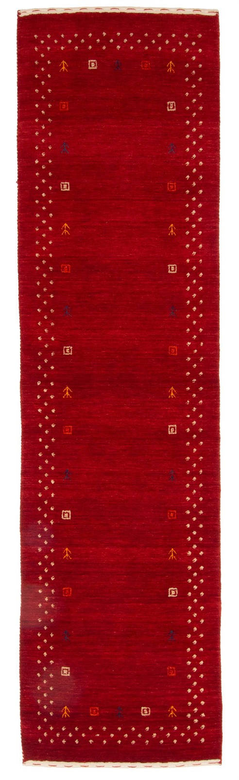 Hand loomed Area Rug 2’7″ x 9’8″ Traditional Wool Oriental Carpet