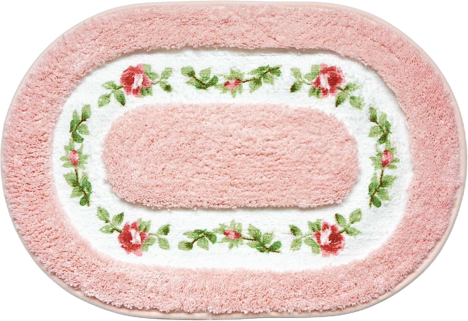 Bathroom Rugs Romantic Rose Flower Shaggy Area Rugs for Living Room Bedroom Kitc