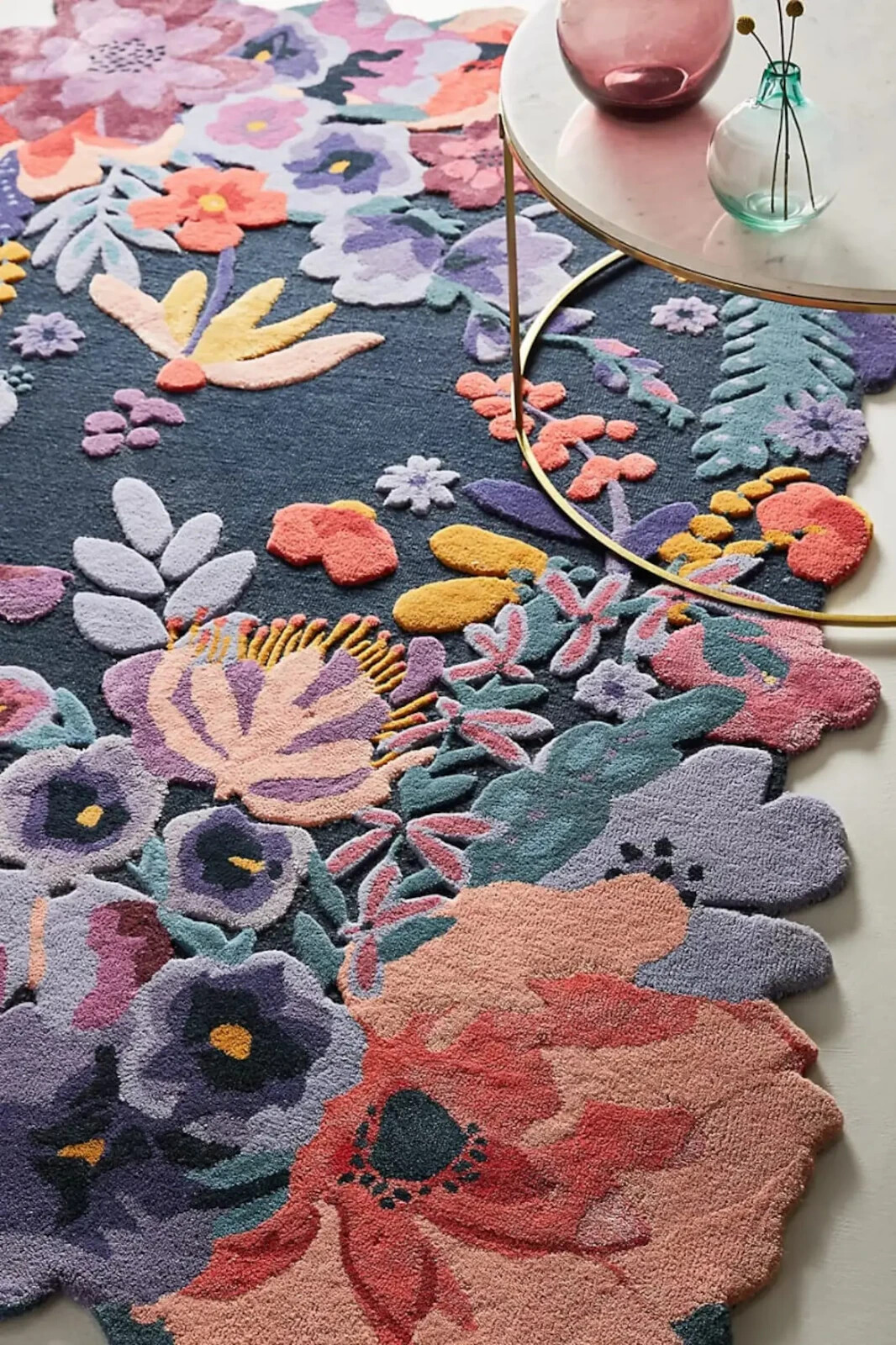 Jardin Rug Hand Tufted Area Rug 100% Woolen Rug for Bedroom, Rugs for Livingroom