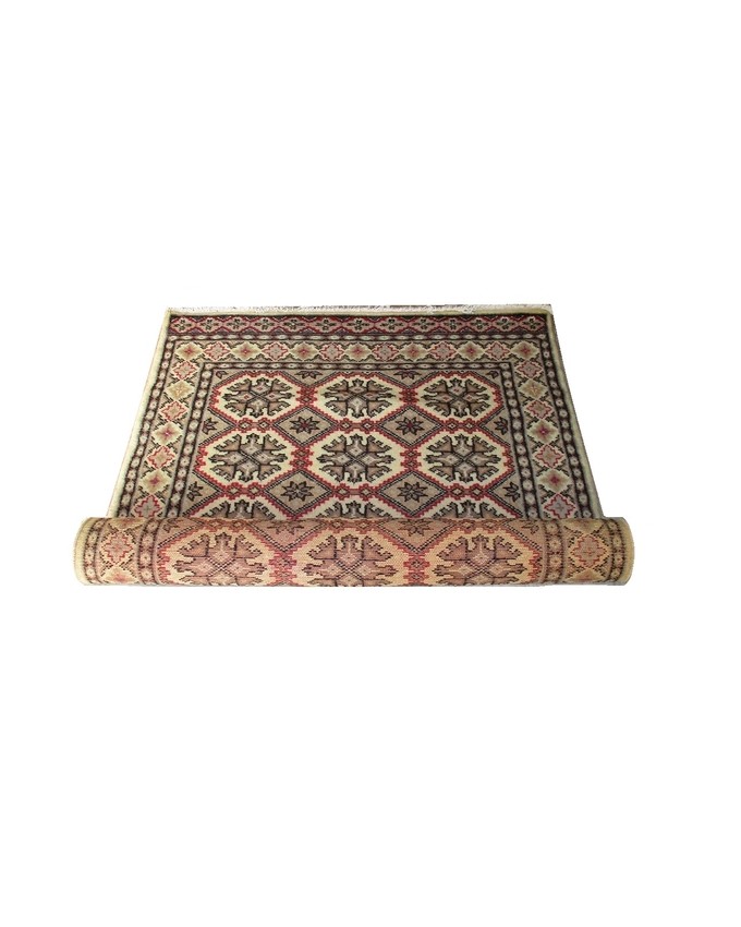 Bokhara Hand Knotted Woolen Rug 36 x 49 inches