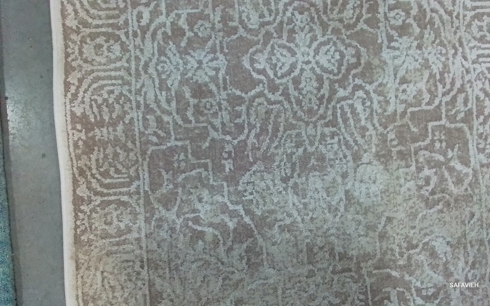 BEIGE / CREAM 2′-3″ x 10′-0″ Back Stain Rug Reduced Price 1172798757 RFT670A-210