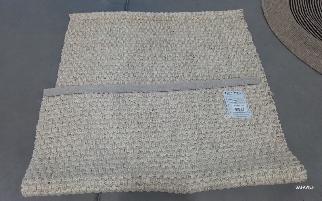 CREAM 4′-0″ x 6′-0″ Flaw in Rug, Reduced Price 1172806594 LRL7400B-4