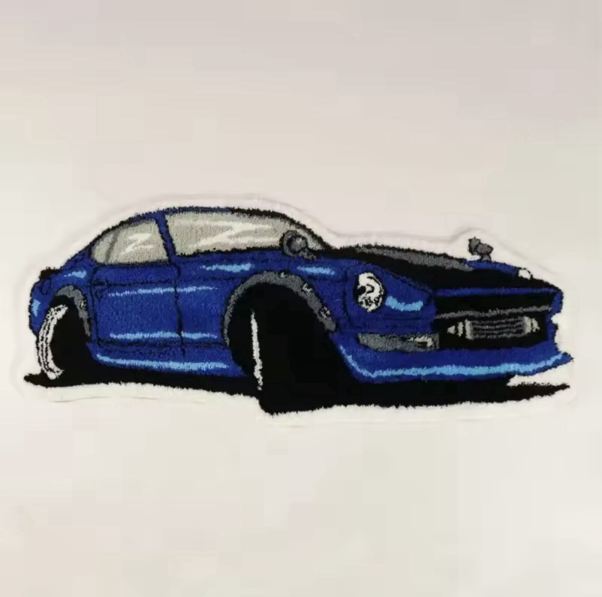 VIKAMA Color Car Carpet Rug 100x150cm Imitation Cashmere Bedroom Living Room Mat