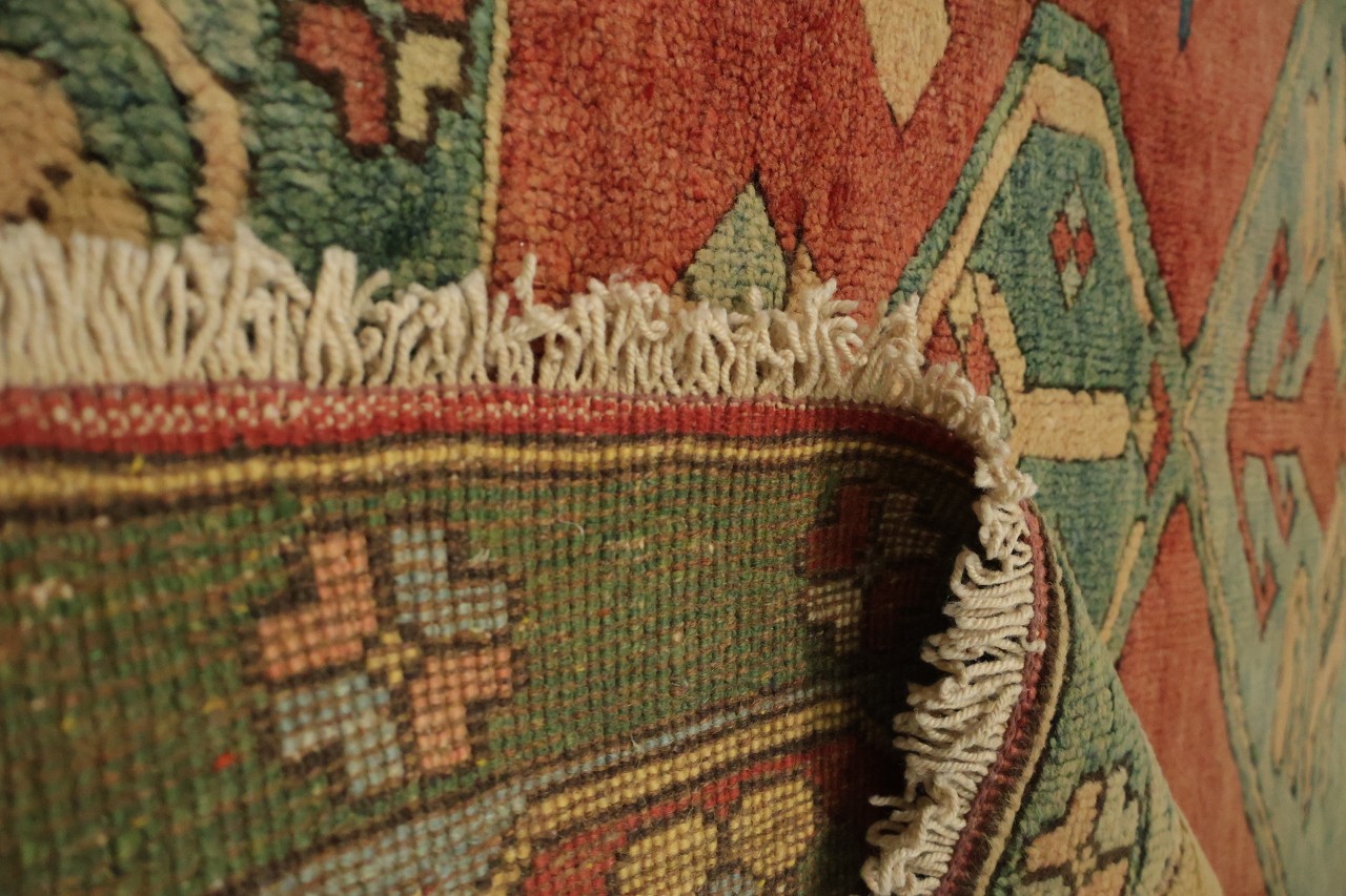Heritage Inspired 6×8 Anatolian Rug Hand-Knotted Wool in Medallion Design