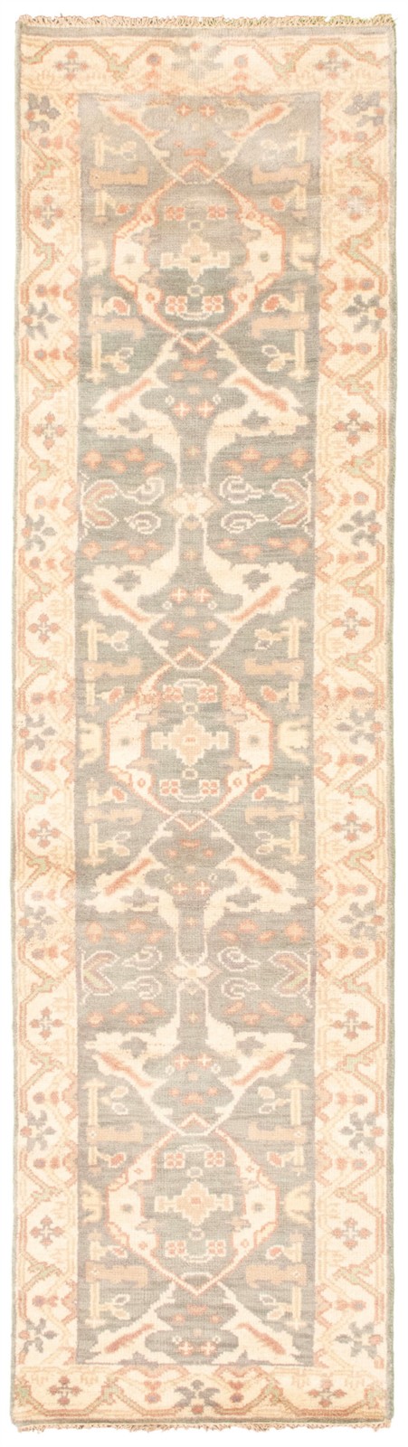 2’7″ x 10’2″ Vintage Hand-knotted Runner Rug Traditional Oriental Wool Carpet