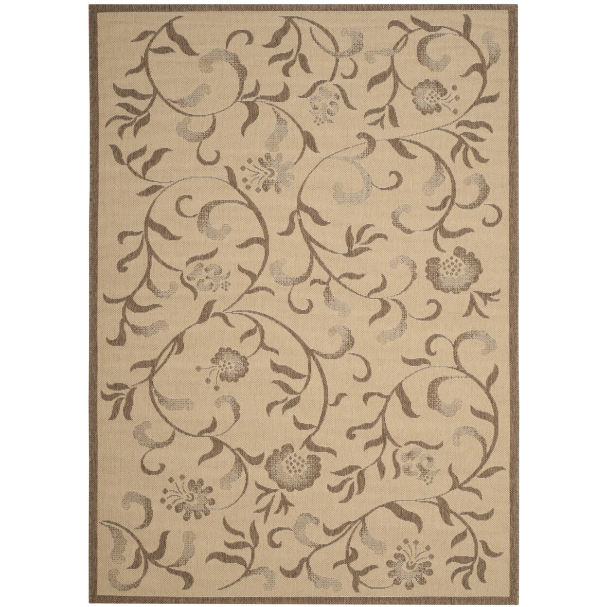 SAFAVIEH Martha Stewart MSR4251-12 Creme / Brown Rug