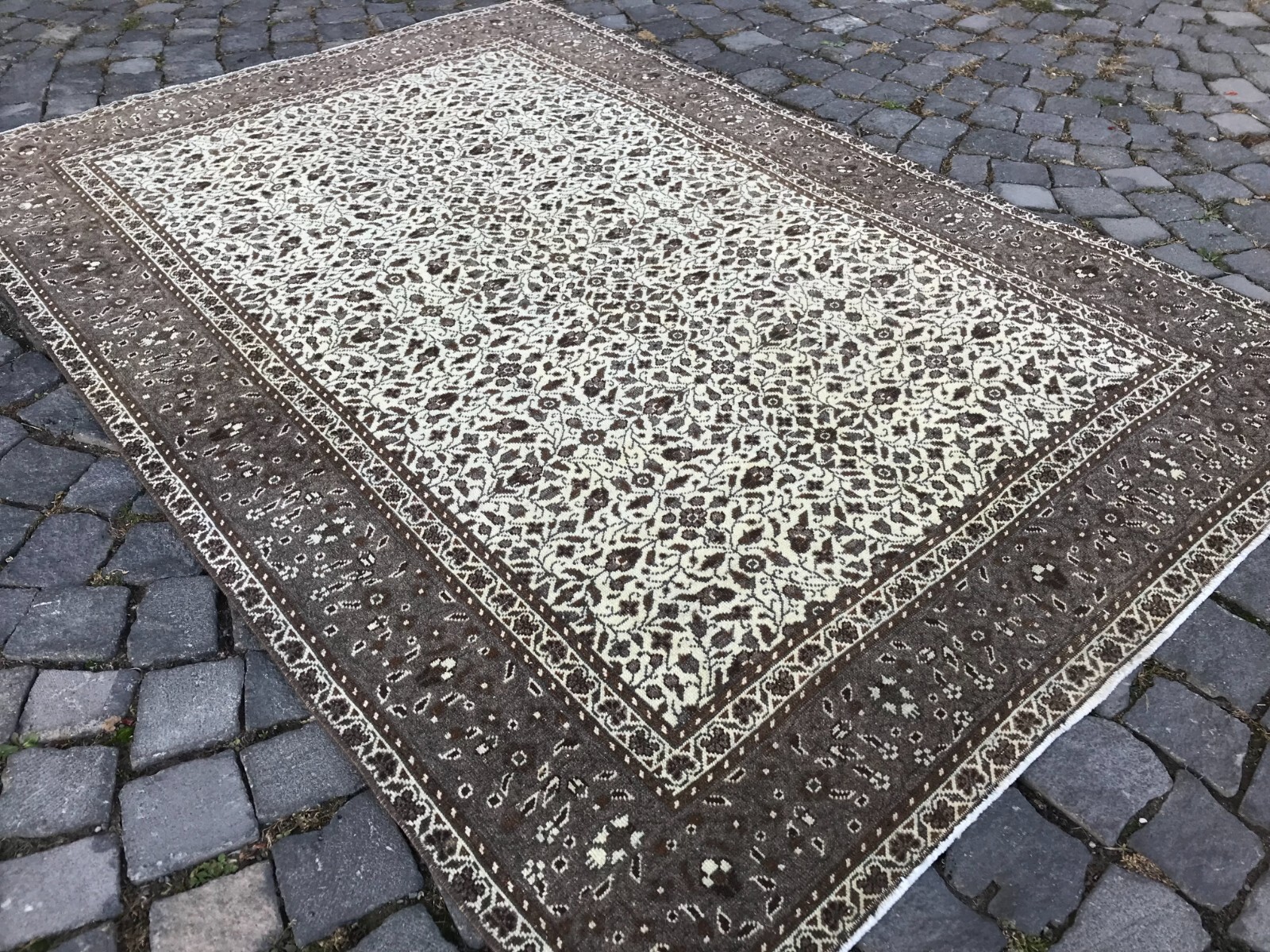 Handmade Rug Turkish Area Rug Vintage Rug Oushak Rug Antique Rug Bohemian Rug