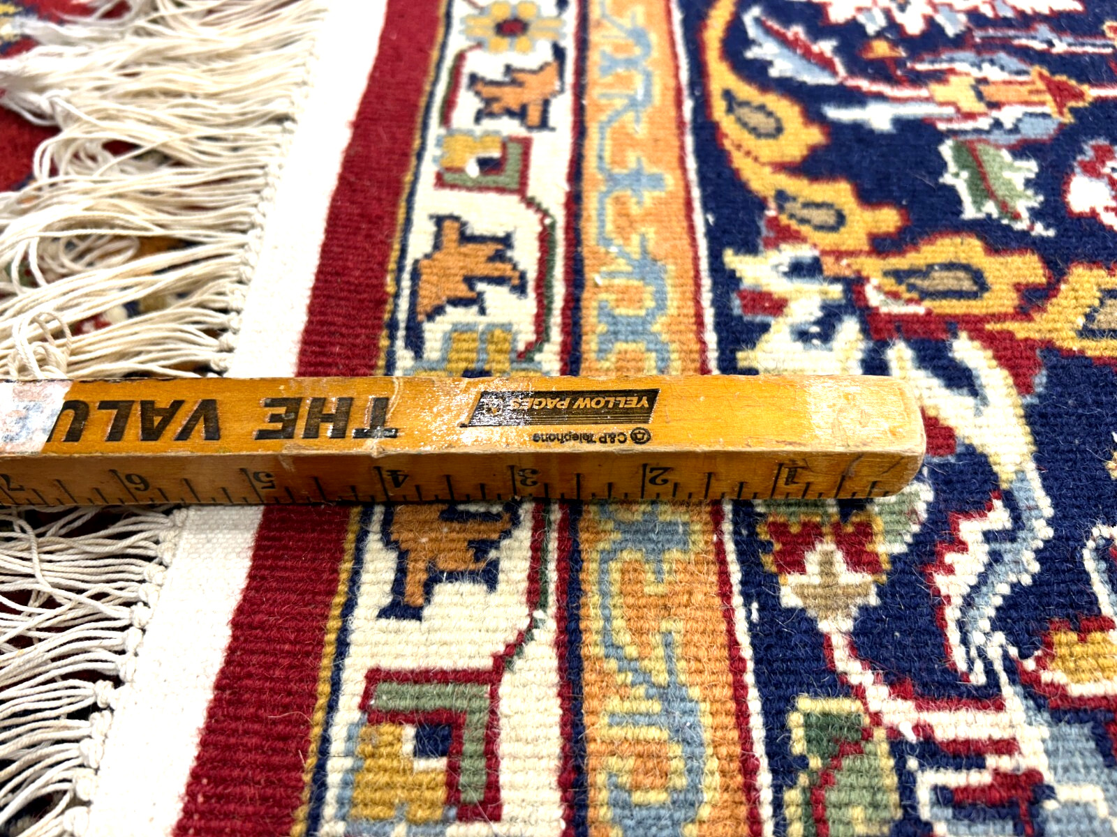 7’11″x9’7″ Hand-Knotted 100% Wool Pile Qume Rug