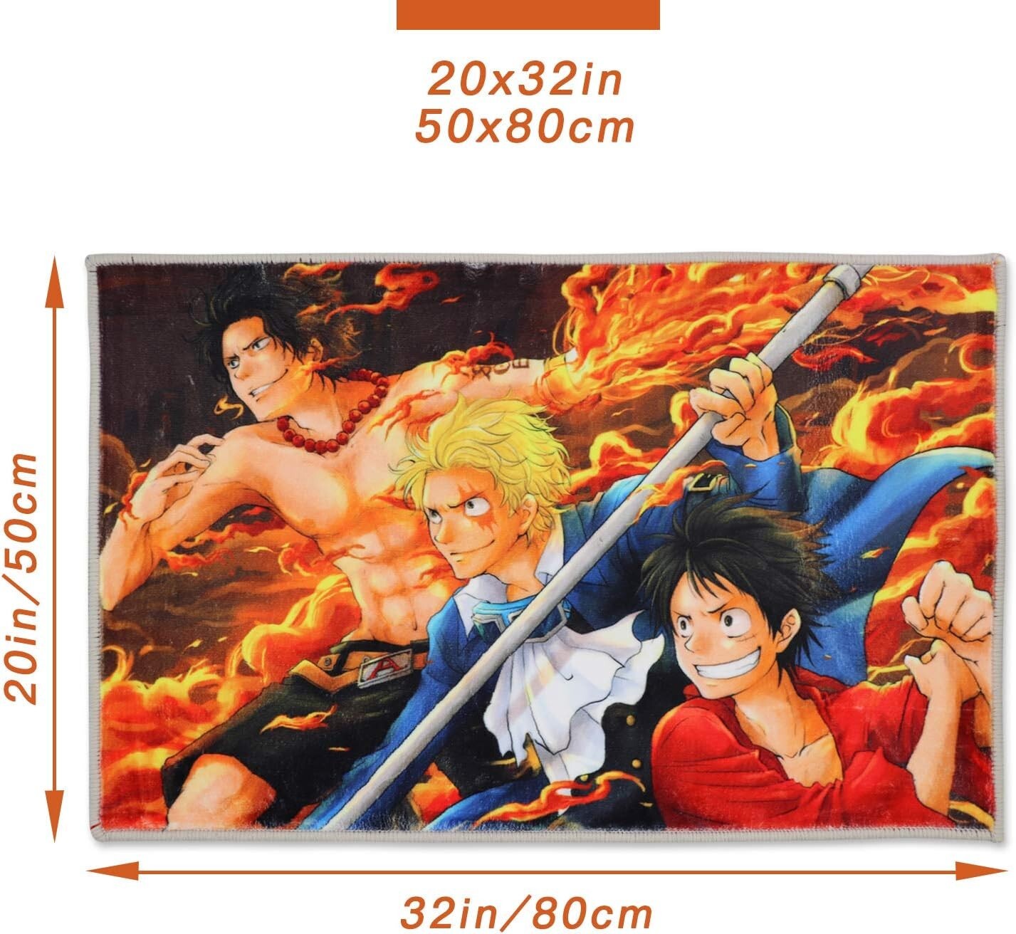 Rug Anime Area Rugs for Boys Girls Living Room Bedroom 20×32 Inches