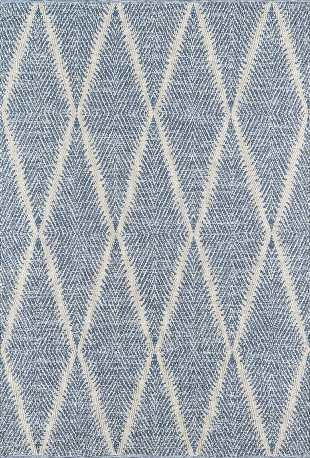 Erin Gates by Momeni River Beacon Denim Hand Woven Indoor Outdoor Area Rug