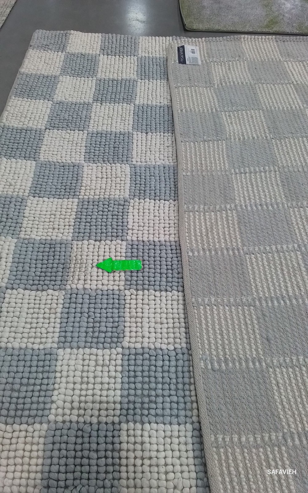 LIGHT BLUE / IVORY 8′-0″ x 10′-0″ Spot on Rug Reduced Price 1172798939 NAT288L-8