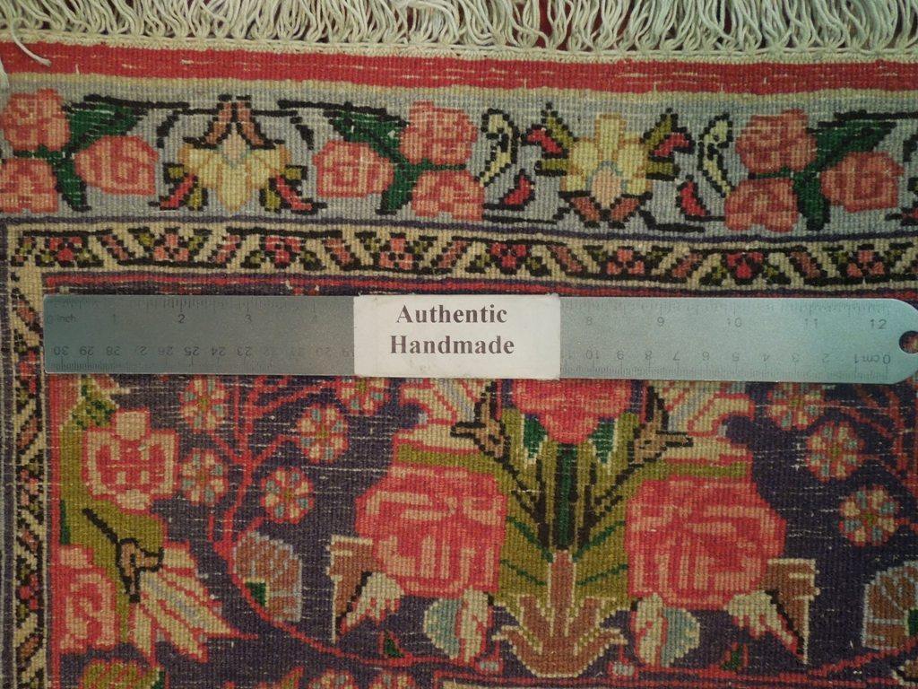 7×10′ Fine Perrsian Tehrran Floral Bijaar Rug 72767