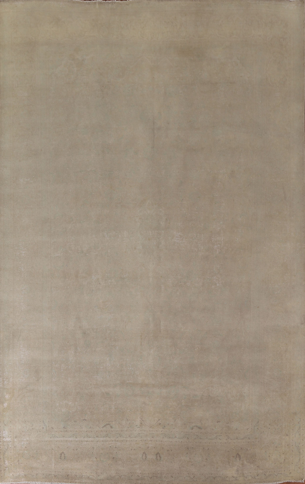 Distressed Traditional Vintage Area Rug 9×13 ft Hand-knotted Wool Living Room