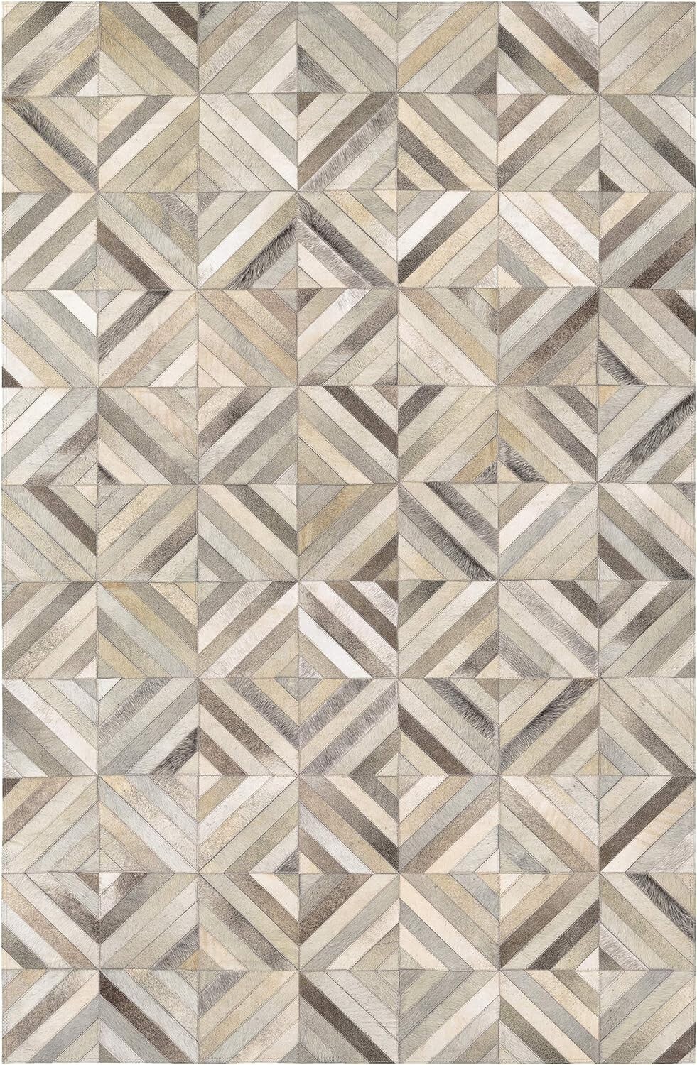 Premium Quality Handmade Leather Rug carpet Unique Design for Home Decor Gift 49