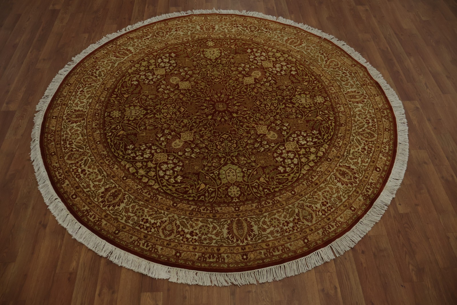 Luxurious Classic Style Ziegler Rug Round for a Cozy Living Space 6×6 Carpet