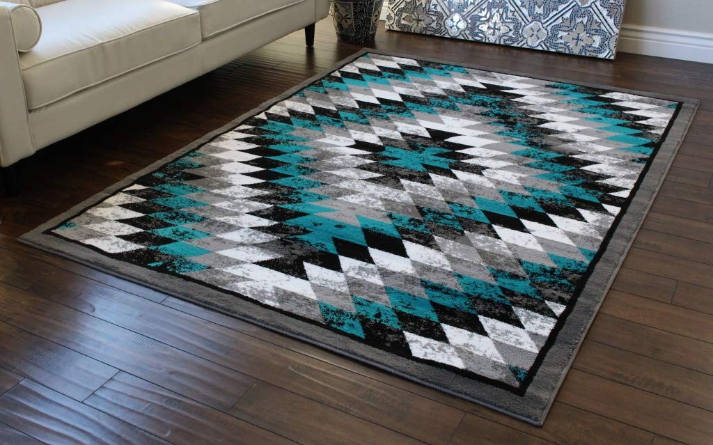 Masada Rugs Stephanie Collection Area Rug Southwest Native American Distressed