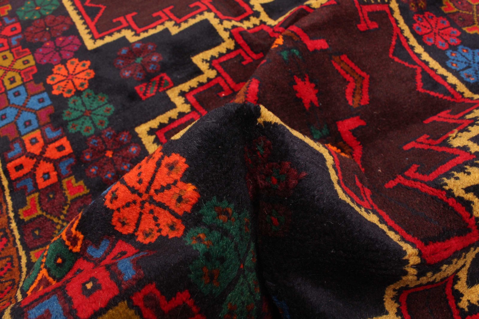 Vintage Traditional Hand-Knotted Area Rug 3’6″ x 6’3″ Oriental Wool Carpet