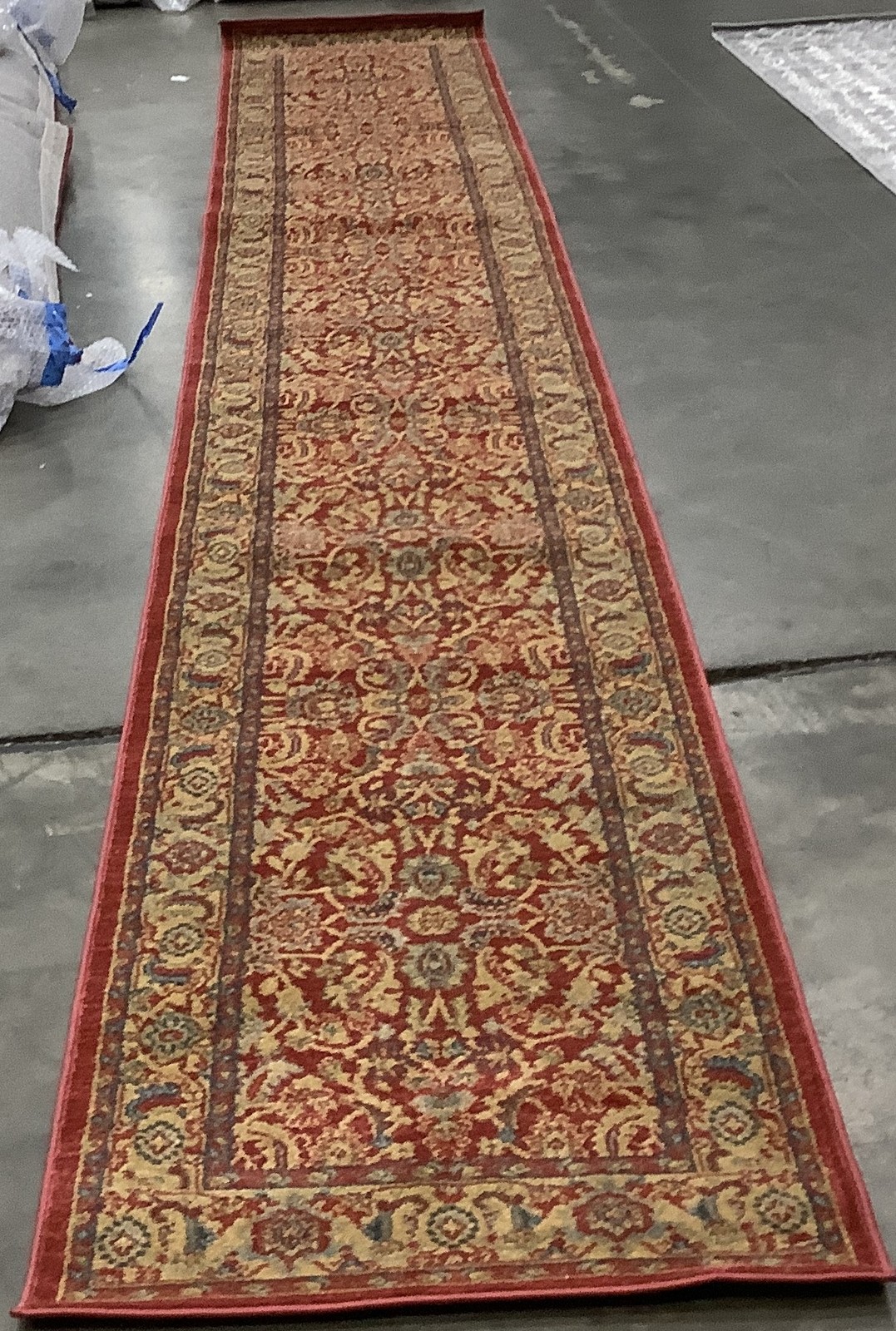 RED / NATURAL 2′-2″ x 14′-0″ Flaw in Rug, Reduced Price 1172683412 MAH699A-214