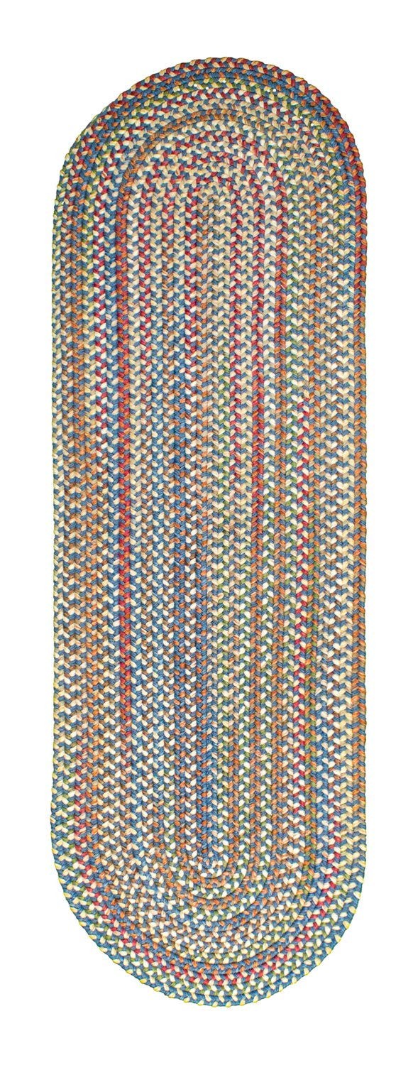 Super Area Rugs Roxbury American Made Braided Rug For Indoor Outdoor Spaces