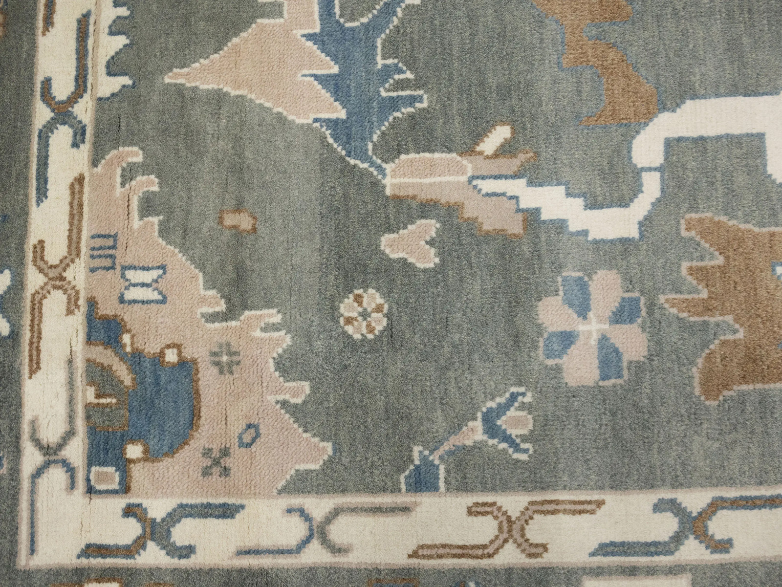 Extra Large Living Room Floral Osh Chobi Oriental Rug Colorfast Carpet 10X14 ft