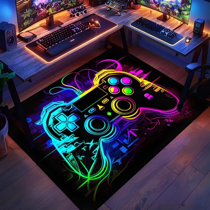 Gaming Rug – Gamer Rug for Boys Bedroom – Game Room Carpet – 36X24 Inches