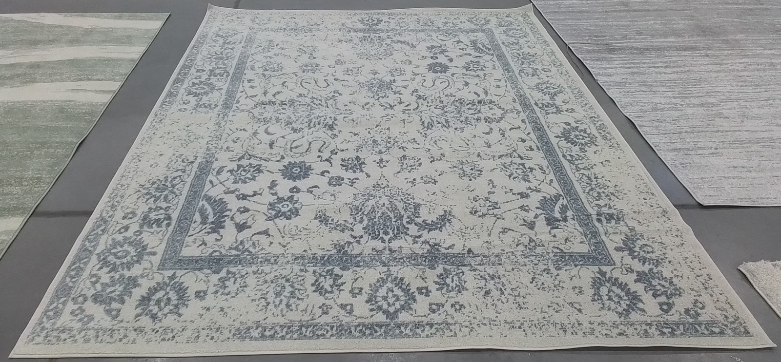 IVORY / SLATE 8′-0″ x 10′-0″ Flaw in Rug, Reduced Price 1172804945 ADR109S-8