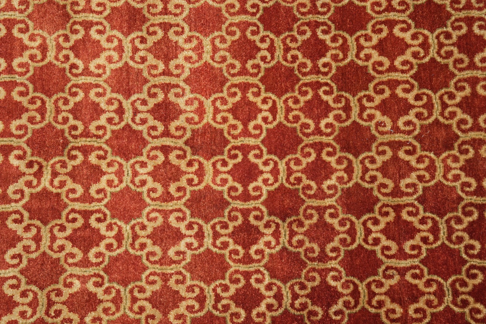9 x 12.4 New Agra Rug Coral #B-72558