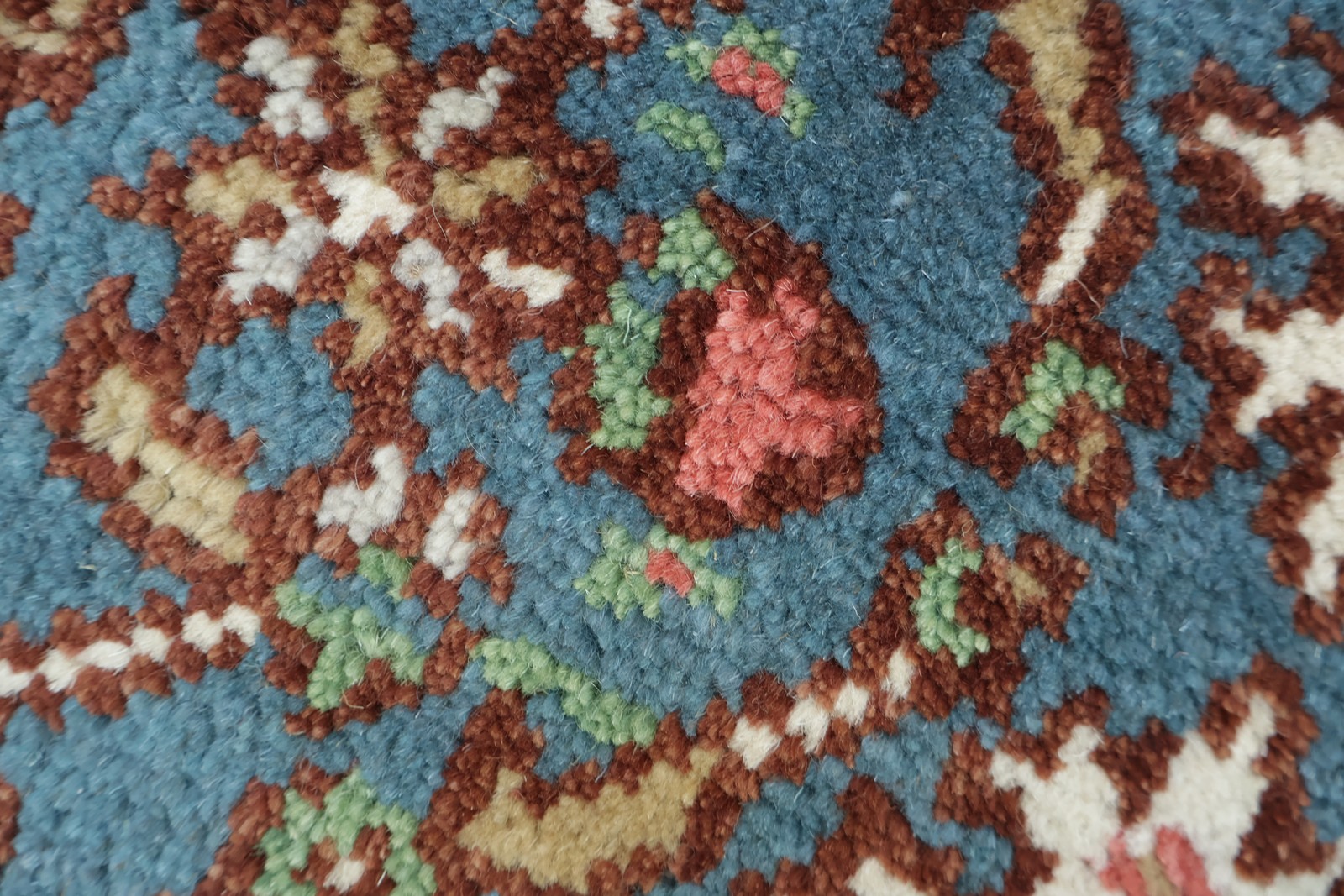 Handmade Medallion Oriental Wool Rug 3×6 Ft Traditional Geometric Hallway Carpet