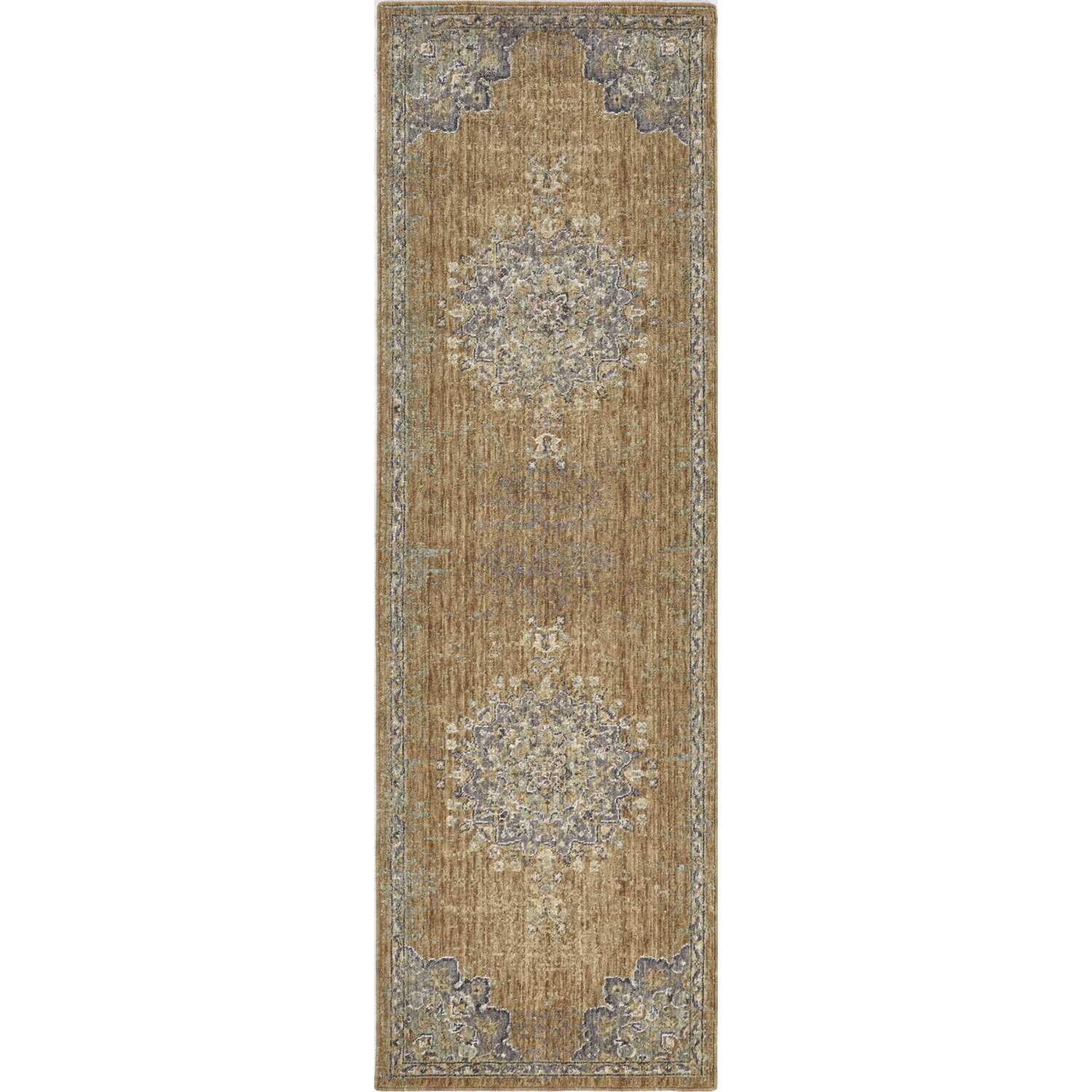 63 X 91 Coffee Wool Rug