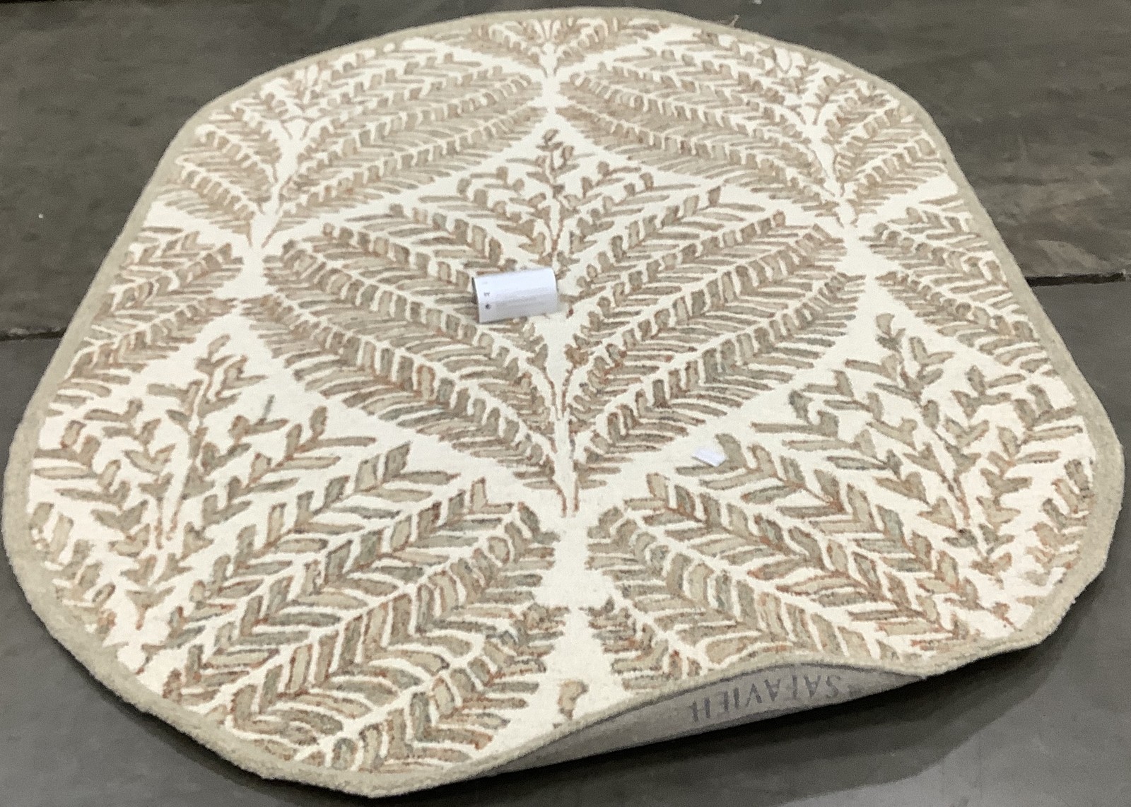 IVORY / BROWN 5′-0″ x 8′-0″ Flaw in Rug, Reduced Price 1172683421 CPR208T-5OV