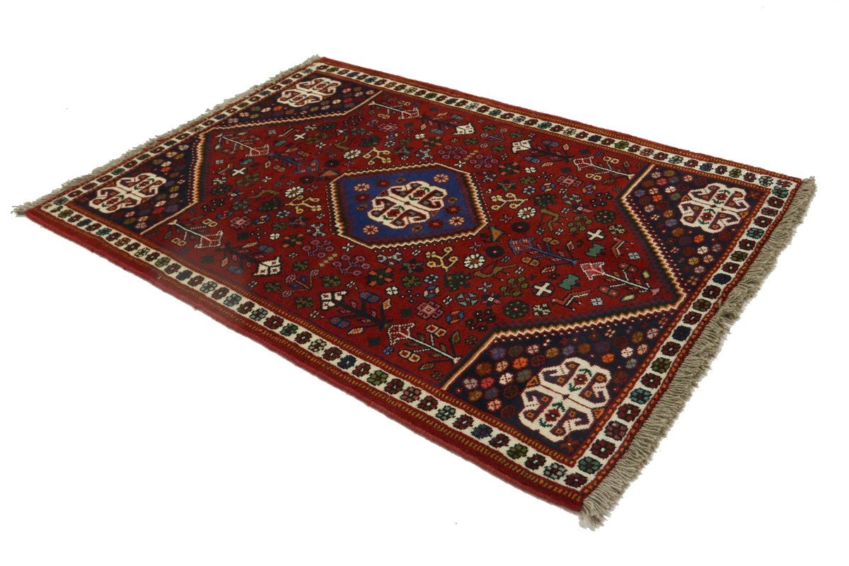 Handmade Pictorial Tribal Style Rug Farmhouse Oriental Area Foyer Carpet 4X5 ft